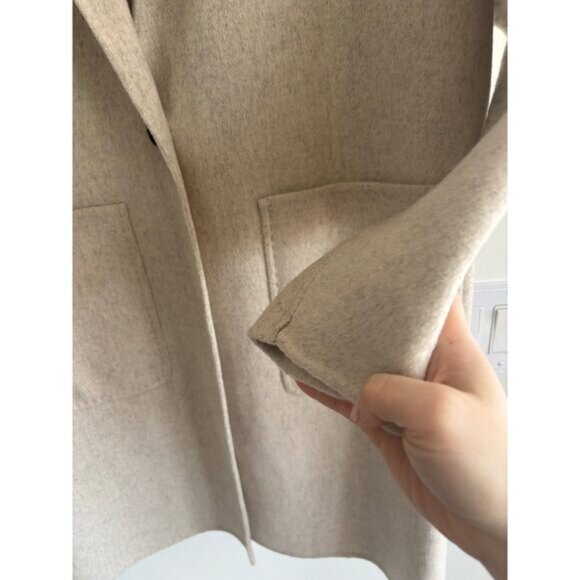 Rails Everest Light Wool Coat in Oatmeal Medium - Picture 4 of 9